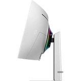 SAMSUNG Odyssey OLED G93SC 49" Curved UltraWide gaming monitor Zilver/zwart, HDMI, Micro HDMI, DisplayPort, 3x USB Hub