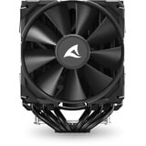 Sharkoon A60 CPU-koeler Zwart, 4-pins PWM fan-connector