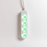Shelly Power Strip Gen4 4-voudige stekkerdoos Wit, 4x stekker, WiFi, Bluetooth, Zigbee