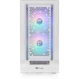 Thermaltake Ceres 350 MX - Snow midi tower behuizing Wit | 2x USB-A | 1x USB-C | RGB | Tempered Glass