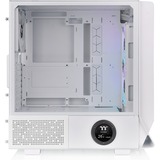 Thermaltake Ceres 350 MX - Snow midi tower behuizing Wit | 2x USB-A | 1x USB-C | RGB | Tempered Glass