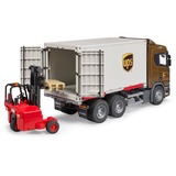 bruder Scania Super 560R UPS logistiek vrachtwagen met heftruck en pallets Modelvoertuig 03582