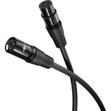 goobay XLR-aansluitkabel Zwart, 20 meter