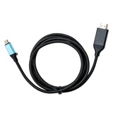 i-tec USB-C naar HDMI kabel Zwart, 2 meter, 4K 60 Hz