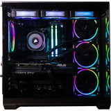 ALTERNATE Ryzen 7 - RTX 5070 Gaming pc Powered by ASUS Zwart | R7 9800X3D | RTX 5070 | 32 GB | 2 TB SSD