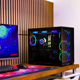 ALTERNATE Ryzen 7 - RTX 5070 Gaming pc Powered by ASUS Zwart | R7 9800X3D | RTX 5070 | 32 GB | 2 TB SSD