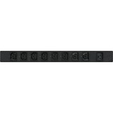 APC Easy-PDU Switched, 1U Rack, 16A, 230V Zwart, EPDU1016S, 8x C13