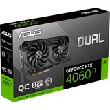 ASUS DUAL GeForce RTX 4060 Ti EVO OC grafische kaart 1x HDMI, 3x DisplayPort, DLSS 3