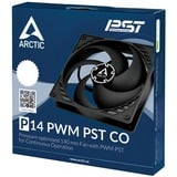 Arctic P14 PWM PST CO case fan Zwart