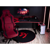 Arozzi ZONA Floor Pad - Black/Red beschermingsmat Zwart/rood