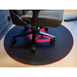 Arozzi ZONA Floor Pad - Black/Red beschermingsmat Zwart/rood