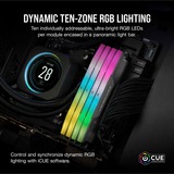 Corsair 64 GB DDR5-5600 Kit werkgeheugen Grijs, CMH64GX5M2B5600Z36K, Vengeance RGB, EXPO