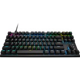 Corsair K60 PRO TKL, gaming toetsenbord Zwart, US lay-out, Corsair OPX, RGB leds, Polycarbonaat Keycaps, TKL
