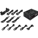Corsair RM1000X (2021) Refurbished modulaire 1000 watt voeding  Zwart, 6x PCIe