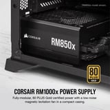 Corsair RM1000X (2021) Refurbished modulaire 1000 watt voeding  Zwart, 6x PCIe