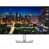 Dell UltraSharp U3225QE 31.5" 4K Ultra HD monitor Zwart/zilver, 1x DisplayPort, 1x HDMI, 3x USB-C, 5x USB-A, 2x Thunderbolt, 1x RJ-45, 120 Hz