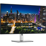 Dell UltraSharp U3225QE 31.5" 4K Ultra HD monitor Zwart/zilver, 1x DisplayPort, 1x HDMI, 3x USB-C, 5x USB-A, 2x Thunderbolt, 1x RJ-45, 120 Hz