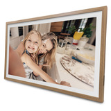 Denver PFF-3263LW Digitale fotolijst 32'' Houtkleur, 32 GB, USB-C, Wi-Fi