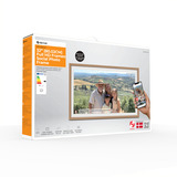 Denver PFF-3263LW Digitale fotolijst 32'' Houtkleur, 32 GB, USB-C, Wi-Fi