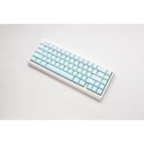 Ducky ProjectD Tinker 65 - POM Edition met QMK/VIA RGB mechanisch toetsenbord Lichtblauw, US lay-out (QWERTY), Kailh Box Cream Pro, 65%, RGB leds, Double-shot PBT, Hot-swappable POM, Gasket mount