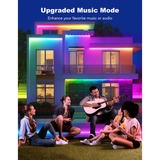 Govee H6172 RGBIC-Wi-Fi Stripverlichting voor buiten led strip 10 meter, RGBIC, Wifi, Bluetooth