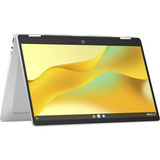 HP Chromebook x360 14b-cd0005nd (A12M2EA) 14"  2-in-1 laptop Zilver | N100 | UHD Graphics | 4 GB | 128 GB UFS | Touch