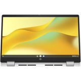 HP Chromebook x360 14b-cd0005nd (A12M2EA) 14"  2-in-1 laptop Zilver | N100 | UHD Graphics | 4 GB | 128 GB UFS | Touch