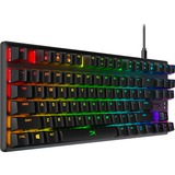 HyperX Alloy Origins Core, gaming toetsenbord Zwart, US lay-out, HyperX Blue, RGB leds, TKL