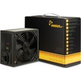 Inter-Tech Argus GPS-600 600 watt voeding  Zwart, 4x PCIe