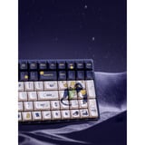 Iqunix F97 Starry Tryst RGB mechanisch gaming toetsenbord Donkerblauw, US lay-out (QWERTY), Gateron Red, 96%, RGB leds, Hot-swappable, PBT, 2.4GHz | Bluetooth 5.1 | USB-C