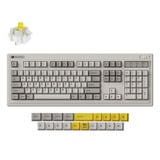 Keychron R6-M4 QMK Wireless Mechanical Keyboard Grijs, US lay-out (QWERTY), Keychron Super Banana, 100%, RGB, Cherry PBT, Hot swap, 2.4 GHz / Bluetooth 5.3 / USB-C
