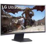LG UltraGear 27GS60QC-B Curved Gaming monitor 27"  Zwart, 2x HDMI, 1x DisplayPort