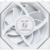 Lian Li UNI FAN TL120 LCD Wireless Triple Pack case fan Wit, 4-pin PWM + 1x 9-pin USB, Incl. controller