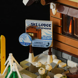 Lumibricks Retro House - Ski Lodge Constructiespeelgoed F9041