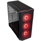 Phanteks Eclipse G500A DRGB midi tower behuizing Zwart | 2x USB-A | 1x USB-C | RGB | Tempered Glass