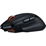 PowerColor ALPHYN AM10 Wireless Gaming Mouse Zwart/rood, 100 - 26000 DPI, USB / 2.4G / Bluetooth 5.2