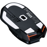 PowerColor ALPHYN AM10 Wireless Gaming Mouse Zwart/rood, 100 - 26000 DPI, USB / 2.4G / Bluetooth 5.2