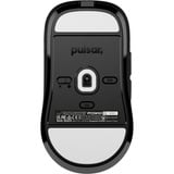 Pulsar TenZ Medium Signature Edition 2.0 Gaming Mouse - Black Zwart, 42.000 dpi, 8K, 2.4GHz