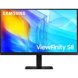 SAMSUNG ViewFinity S8 S80D 68.6" 4K UHD monitor Zwart, DisplayPort, HDMI, USB