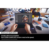 Samsung 9100 PRO Heatsink 2 TB SSD MZ-VAP2T0CW, PCIe Gen 5.0 x4, NVMe 2.0