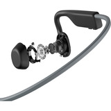 Shokz OpenMove bone conduction hoofdtelefoon Grijs