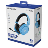Trust GXT 498B Forta  over-ear gaming headset Lichtblauw, PlayStation 5 | PlayStation 4