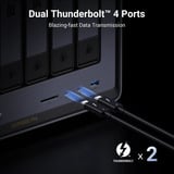 UGREEN NASync DXP6800 Pro Grijs, 2x 10GbE, HDMI, Thunderbolt 4 (40Gb/s)