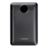 VEGER S20 Fast Charging 20000mAh Mini powerbank Zwart, PD 22,5W, QC 3.0, 2A, USB-A, USB-C, Micro-USB