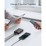 VEGER S20 Fast Charging 20000mAh Mini powerbank Zwart, PD 22,5W, QC 3.0, 2A, USB-A, USB-C, Micro-USB