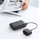 VEGER S20 Fast Charging 20000mAh Mini powerbank Zwart, PD 22,5W, QC 3.0, 2A, USB-A, USB-C, Micro-USB