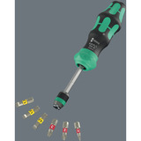 Wera  bitset Zwart/groen