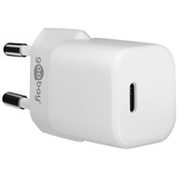 goobay Lightning/USB-C PD oplaad set Nano (20 W)  oplader Wit, 1 meter