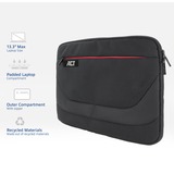 ACT Connectivity Suburb Laptop Sleeve 13,3" Zwart