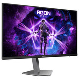 AOC AGON PRO AG276QZD2 26.5" gaming monitor Zwart, 2x HDMI, 2x DisplayPort, 2x USB-A, USB-B, 280 Hz